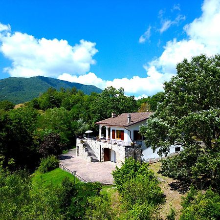 Casa Del Bosco - Vista Mozzafiato & Parco 4 Ettari Villa Bobbio Bagian luar foto
